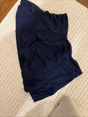New Balance Navy Athletic Shorts